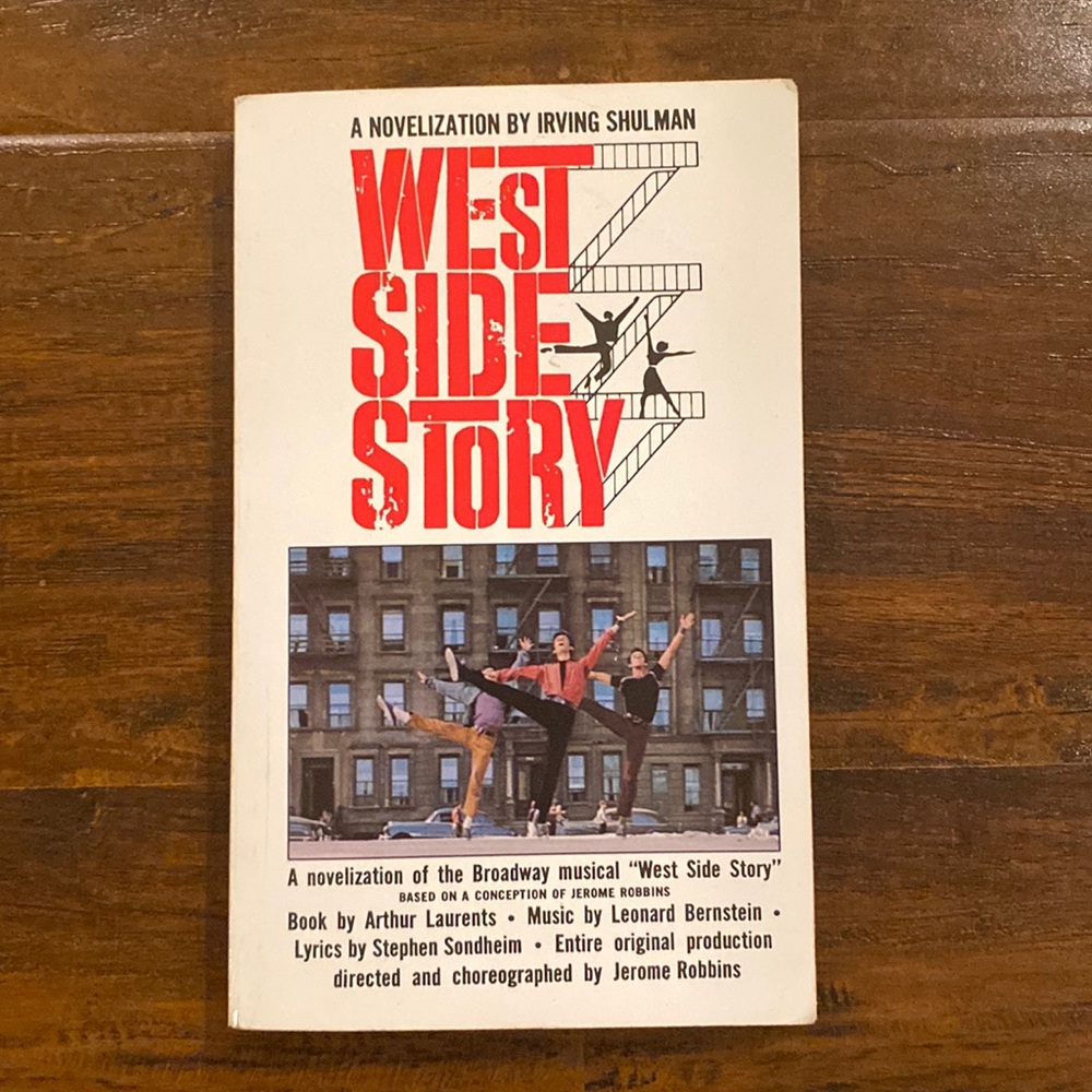 West Side Story Novelization by Irving Shulman
